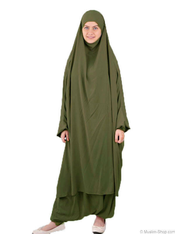  Jilbab sarouel kaki 39 90 Muslim Shop Abayas 