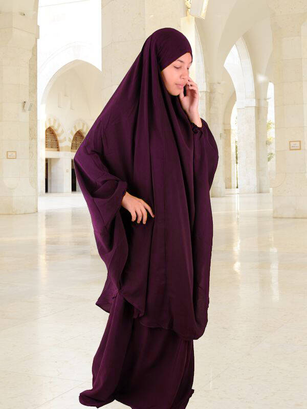 Jilbab-Set-Khimar-Rock-mit-Gummibund-violett.jpg