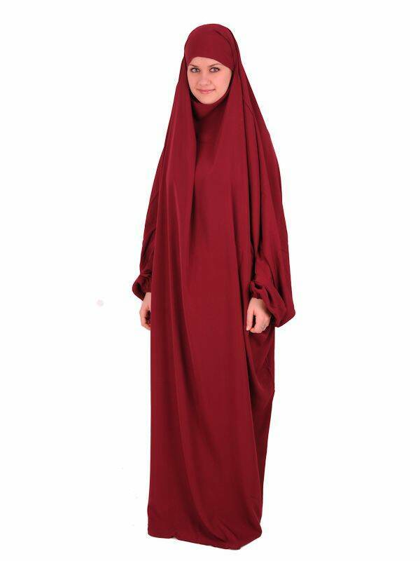  Jilbab  bordeaux 39 00  Muslim Shop Gro e Auswahl und 